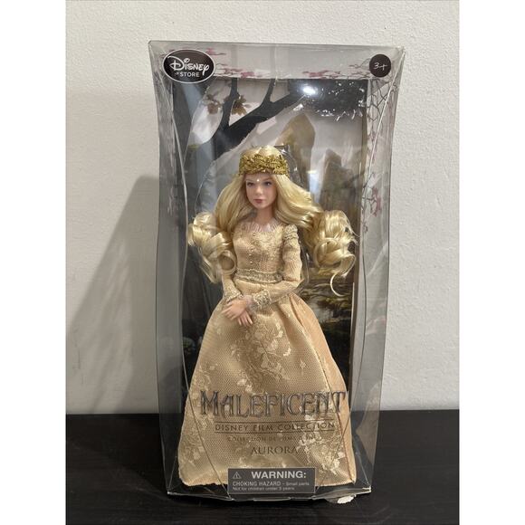 Maleficent Disney Store Exclusive Film Collection Doll Aurora Sleeping Beauty - Picture 1 of 11